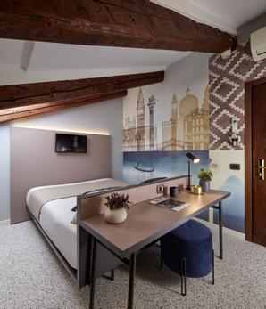 UNAHOTELS Ala Venezia - Adults only +16 | Venice | modern hotel room